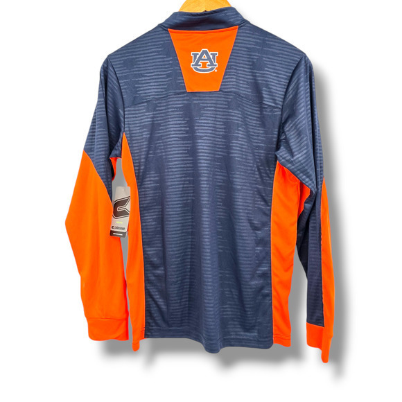 NEW Colosseum Youth Boys Auburn University 1/4 Zip Pull Over Long Sleeve Shirt - Picture 2 of 7